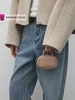 Сумка замшевая маленькая обвес брелок Tendance 802361564 купить за 849 ₽ в интернет‑магазине Wildberries
